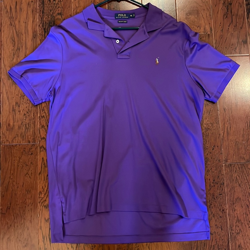 POLO Ralph Lauren Men’s polo, purple, XL